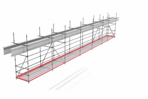 Подвесные леса в Москве от компании СпецМонолитСтрой