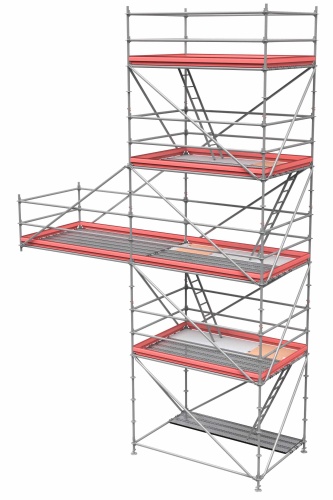 Консольно-опорные леса в Москве от компании СпецМонолитСтрой