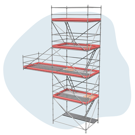 Промышленные леса в Москве от компании СпецМонолитСтрой